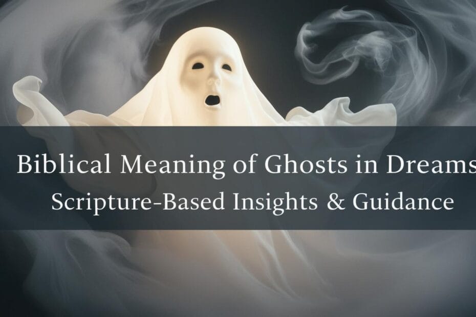 Biblical Meaning of Ghosts in Dreams Scripture-Based Insights & Guidance
