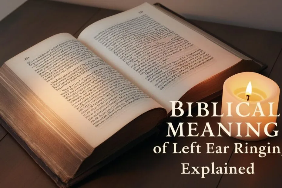 Biblical Meaning of Left Ear Ringing Explained